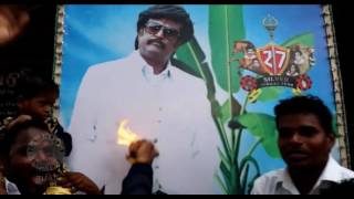 Kabali Poojai for Thalaivaa  Rajinikanth Tamil Movie  Kabali Movie Release  Fans Tribute [upl. by Dohsar]