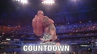 WWE Top 10  Rocks Biggest Wins [upl. by Yatnod]