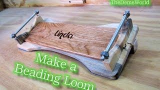 Make a Beading loom for a nice gift or for yourself [upl. by Ut]