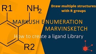 Marvin Sketch  free alternative for chemsketch and chemdraw [upl. by Eugenie]