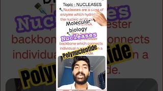 Nucleases  endonuclease and endonuclease by DSSir pwt biology molecularbiology mgkvp dssir [upl. by Caraviello]