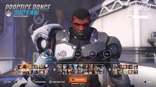 PS5 Talon Doomfist skin Gameplay  Overwatch 2 season 10 Mirrorwatch [upl. by Powers168]