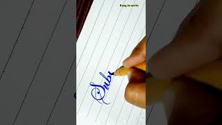 Learn English handwriting  learn writing with cut Marker 604 [upl. by Laurent]