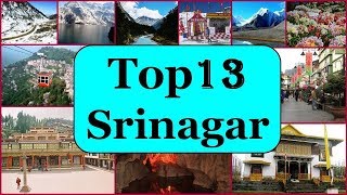 Srinagar Tourism  Famous 13 Places to Visit in Srinagar Tour [upl. by Adne]