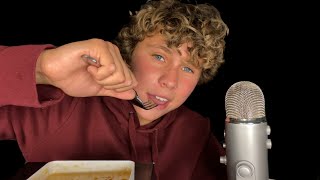 ASMR Eating Honeycomb Sticky Eating Sounds SleepInducing [upl. by Feinberg]