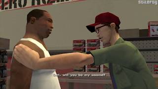 GTA San Andreas  Fat CJ  Mission 58  New Model Army 1080p [upl. by Akehsyt]