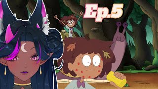 ANNE BECOMES FAMOUS Amphibia Episode 5 Season 1 Reaction [upl. by Anayhd]