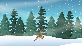 🎄 Le Roi des Forêts Neigées  Chanson pour Enfants  Musique de Noël  Comptines Animées 🎶 [upl. by Ainekahs472]