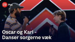 Oscar og Karl synger ’Danser sorgerne væk’ – Marcuswav 6 Chair Challenge  X Factor 2024  TV 2 [upl. by Jeffries699]