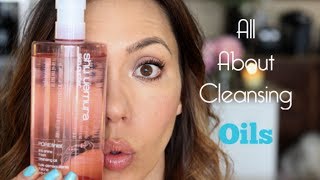 Cleansing Oil Review amp Comparison  MAC Boscia Garnier Shu Uemura amp More [upl. by Ecarg]