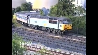 Railtour to Didcot Power Station August 1991 [upl. by Ahseal]