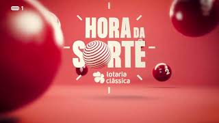 Hora da Sorte Lotaria Clássica RTP1 2023  Novo Formato [upl. by Nahgen502]