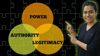 Concept of Power Authority and Legitimacy in Political Science [upl. by Isiah795]