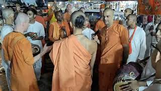 Joyful Harinama Sankirtan during prāṇa pratiṣṭhā Festival  ISKCON Bhopal [upl. by Ejroj]