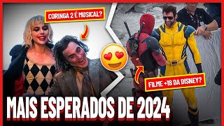 7 Filmes Mais ESPERADOS de 2024 [upl. by Milewski959]