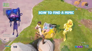 Where To EASILY Find A Mimic 100 SPAWN RATE  Fortnite Save The World 2021 [upl. by Lowell716]