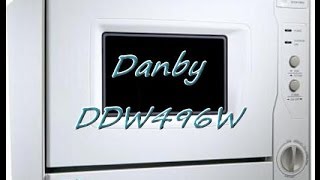 Danby Countertop Dishwasher DDW496W [upl. by Ennahtur770]