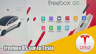 freebox OS sur la Tesla on peut tout faire [upl. by Aicirtac]