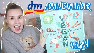 WOW 😍 SO GUT ist der VEGANE ADVENSTKALENDER von DM 2023 Unboxing I Vegane Snacks Food News 🍫 [upl. by Annaegroeg949]