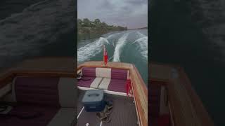 Chris Craft Sea Skiff Replica  Classic Timber 21 Speed Boat Sea Trial [upl. by Legna]