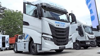 New 2023 Iveco SWay 490 Tractor Truck  Interior Exterior Details  Truck Expo [upl. by Yengac]