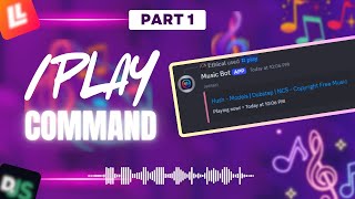 How to Code a Discord Music Bot with Lavalink  Part 1  Build the play Command [upl. by Etnaled]