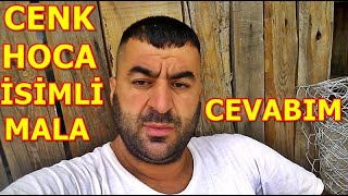 CENK HOCA İSİMLİ ŞAKLABAN SOYTARIYA CEVABIM cenkhoca [upl. by Ilek552]