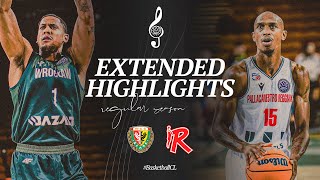 WKS Slask Wroclaw v Pallacanestro Reggiana  Full Game Highlights  BasketballCL 202425 [upl. by Donia683]