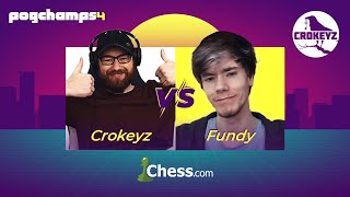 POGCHAMPS 4 FINALS Crokeyz VS Fundy  100000 Chess Tournament [upl. by Chien]