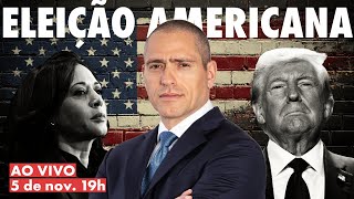 APURAÇÃO DA ELEIÇÃO AMERICANA  KAMALA HARRIS VS DONALD TRUMP  PROFESSOR HOC AO VIVO [upl. by Nek]