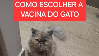 DIFERENÇAS ENTRE AS VACINAS DE GATO [upl. by Vevine680]