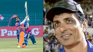 Back To Back EPIC SIXES By Hardy Sandhu In The Last Over Excites Punjab De Sher Team [upl. by Dlared]