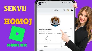 Kiel Sekvi Homojn Sur Roblox [upl. by Kling]