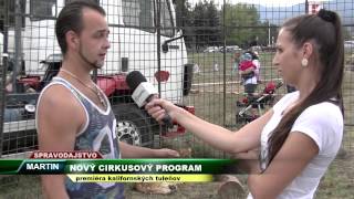 TV SEVERKA  Nový cirkusový program [upl. by Retsev]