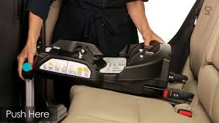 Doona Car Seat Installation  Installing ISOFIX Base [upl. by Harol]