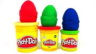 Surprise Eggs Play Doh Huevos Sorpresa plastilina play dough by Lababymusica [upl. by Lillywhite521]