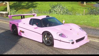 Ferrari F50 GTForza Horizon 4 drive around steering wheelshifter and pedals [upl. by Suiddaht127]