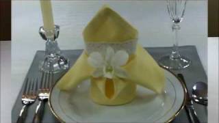 DIY Napkin Folds French Lily [upl. by Joete]