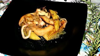 SEPPIE CON PATATE AL FORNO [upl. by Ashok]