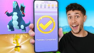 I Completed the New Pokédex in Pokémon GO [upl. by Oilisab421]