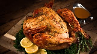 Garlic and Herb Butter Roasted Turkey  CharBroil [upl. by Ing25]