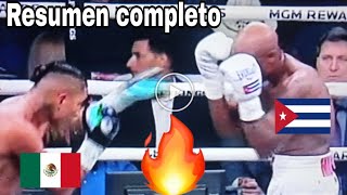 Resumen de la pelea Yordenis Ugás vs Mario Barrios pelea completa Figth Ugás vs Barrios [upl. by Aileahcim]