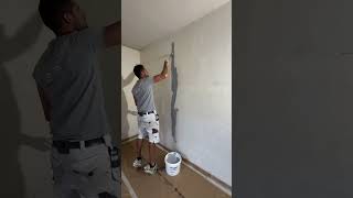 travaux diy peinture chantier construction enduit painter peintre asmr home [upl. by Valer]