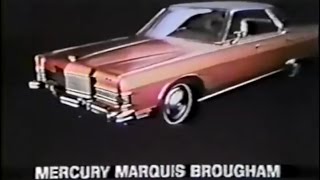 73 Mercury Marquis Commercial 1972 [upl. by Nami]