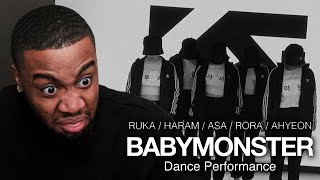 BABYMONSTER Dance Performance Is SENILE Reaction [upl. by Lissi]