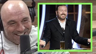 Joe Rogan on Ricky Gervais Golden Globes Monologue [upl. by Asuncion969]