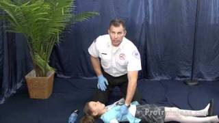 Unconscious Child Choking  Lay Rescuer [upl. by Chrisman]