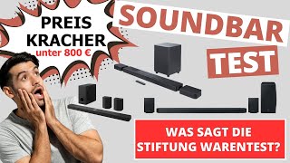 Soundbar Test Was sagt die Stiftung Warentest [upl. by Hgeilhsa]