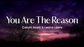 You Are The Reason  Calum Scott amp Leona Lewis  Love Duet [upl. by Nadia]