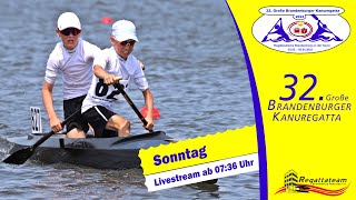 32 Große Brandenburger Kanuregatta  Sonntag 05052024 [upl. by Atilal]